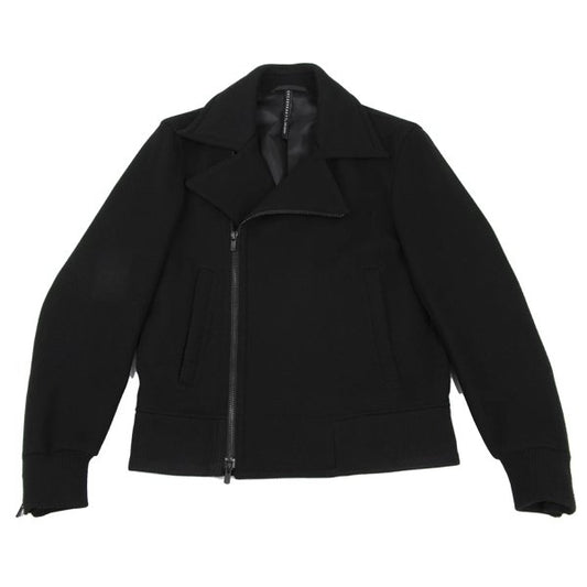 BLACKBARRETT by Neil Barrett Wool Riders Jacket Black Size 2
