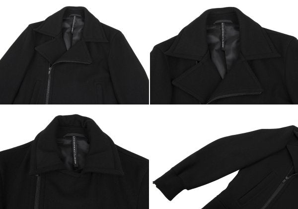 BLACKBARRETT by Neil Barrett Wool Riders Jacket Black Size 2