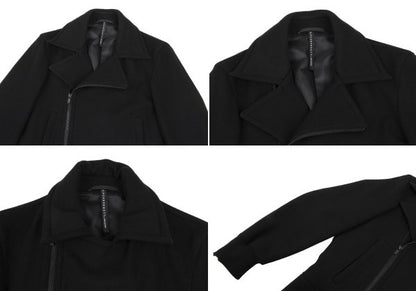 BLACKBARRETT by Neil Barrett Wool Riders Jacket Black Size 2