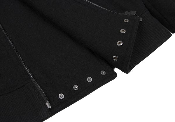 BLACKBARRETT by Neil Barrett Wool Riders Jacket Black Size 2