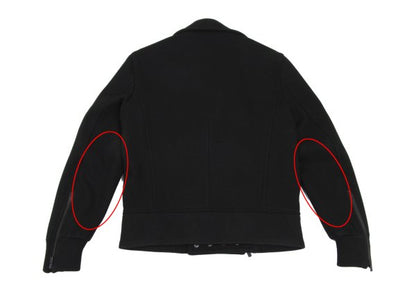 BLACKBARRETT by Neil Barrett Wool Riders Jacket Black Size 2