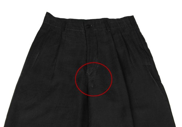 Yohji Yamamoto POUR HOMME 03SS Silk Pants Charcoal Size 2