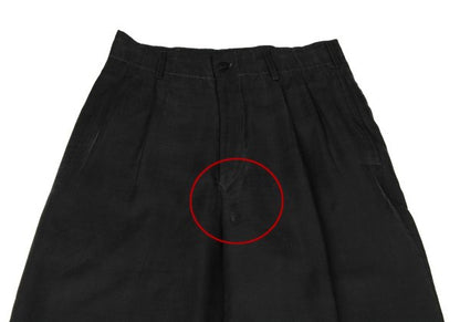 Yohji Yamamoto POUR HOMME 03SS Silk Pants Charcoal Size 2