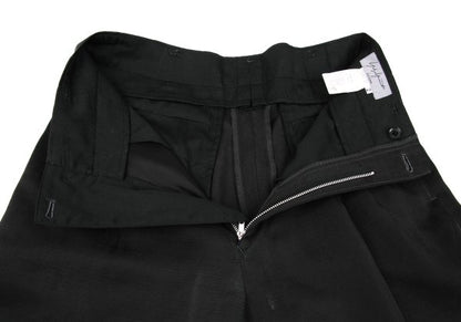 Yohji Yamamoto POUR HOMME 03SS Silk Pants Charcoal Size 2