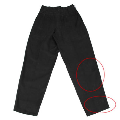 Yohji Yamamoto POUR HOMME 03SS Silk Pants Charcoal Size 2