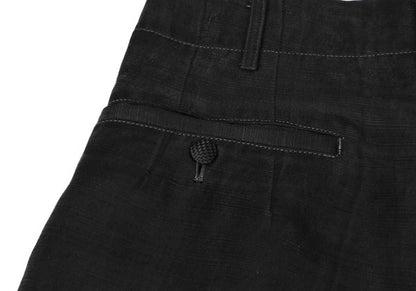 Yohji Yamamoto POUR HOMME 03SS Silk Pants Charcoal Size 2