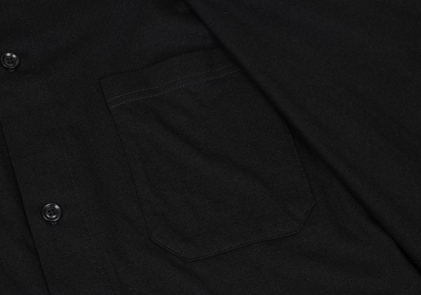 s'yte Cotton Blend Asymmetric Layered Cardigan Black Size 3