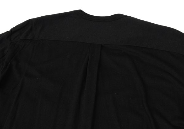s'yte Cotton Blend Asymmetric Layered Cardigan Black Size 3