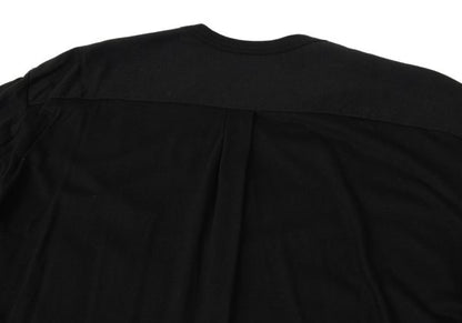 s'yte Cotton Blend Asymmetric Layered Cardigan Black Size 3