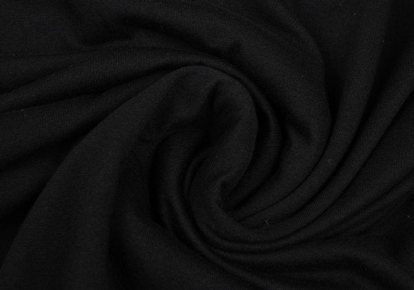 s'yte Cotton Blend Asymmetric Layered Cardigan Black Size 3