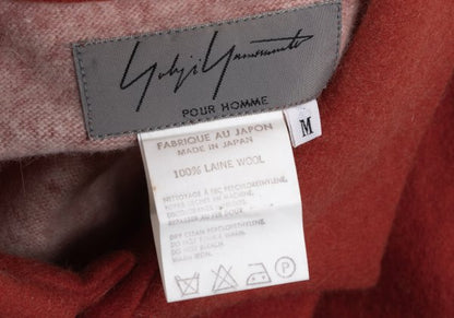 Yohji Yamamoto POUR HOMME 95AW Rokumeikan Shirt Red Size M