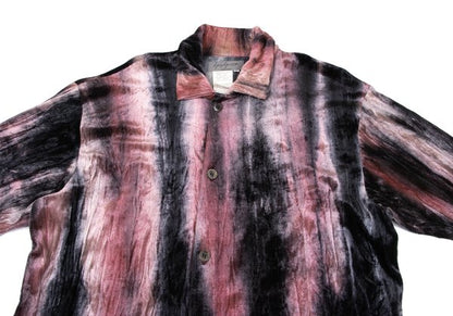 Yohji Yamamoto POUR HOMME 94AW Uneven Dye Shirt Pink Size M