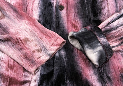 Yohji Yamamoto POUR HOMME 94AW Uneven Dye Shirt Pink Size M