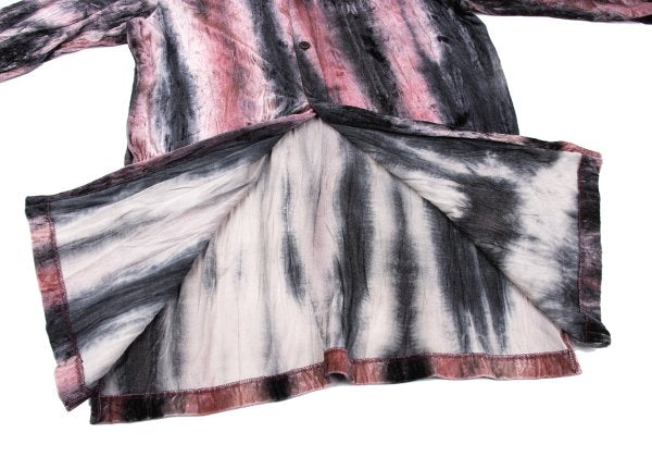 Yohji Yamamoto POUR HOMME 94AW Uneven Dye Shirt Pink Size M