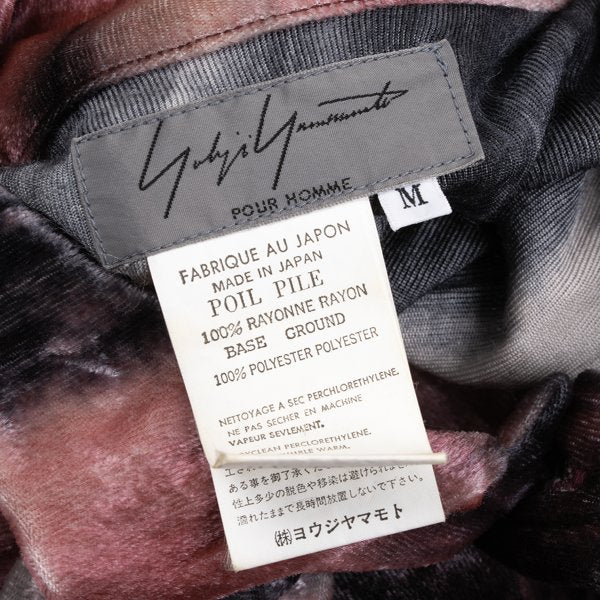Yohji Yamamoto POUR HOMME 94AW Uneven Dye Shirt Pink Size M