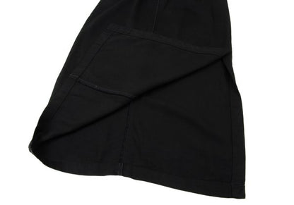 MCM Cupro Side Logo Embroidery Skirt Black Size 67-93