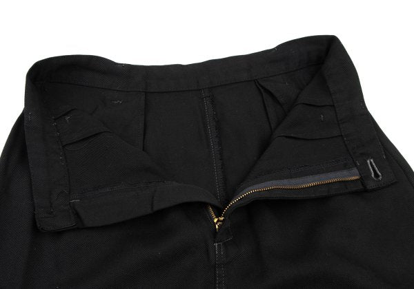 MCM Cupro Side Logo Embroidery Skirt Black Size 67-93