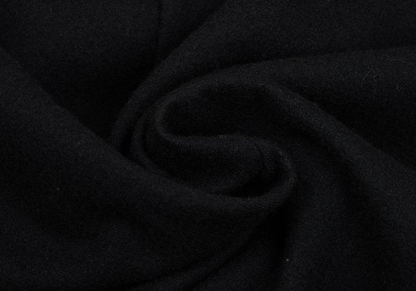 Y's Wool Snap Button Blouse Black Size 2