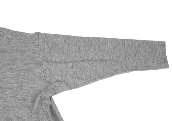 Y's Wool Blend Back Half Zip Long Sweater Size 2