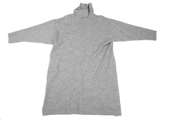 Y's Wool Blend Back Half Zip Long Sweater Size 2