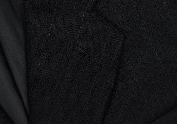 GIORGIO ARMANI LE COLLEZIONI Black Pinstripe Jacket Size 36