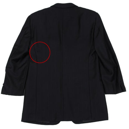 GIORGIO ARMANI LE COLLEZIONI Black Pinstripe Jacket Size 36