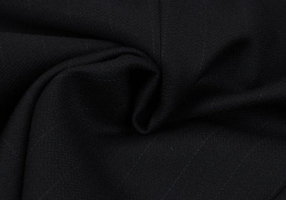 GIORGIO ARMANI LE COLLEZIONI Black Pinstripe Jacket Size 36