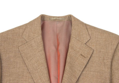 Ermenegildo Zegna Beige Wool 2-Button Jacket Size M