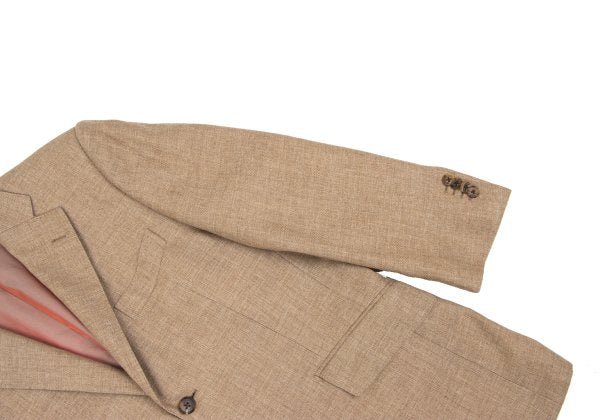 Ermenegildo Zegna Beige Wool 2-Button Jacket Size M