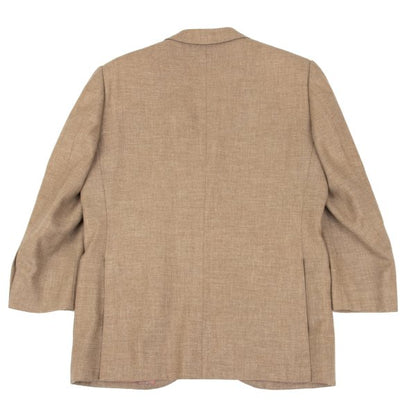 Ermenegildo Zegna Beige Wool 2-Button Jacket Size M