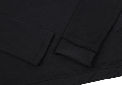 Yohji Yamamoto FEMME Nylon Long Sleeve Top Black Size 3