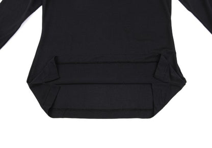 Yohji Yamamoto FEMME Nylon Long Sleeve Top Black Size 3