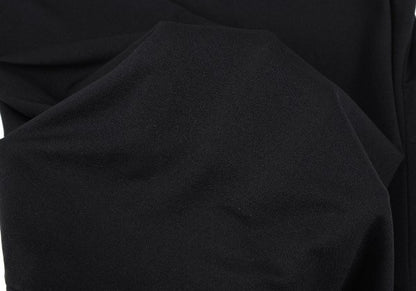 Yohji Yamamoto FEMME Nylon Long Sleeve Top Black Size 3
