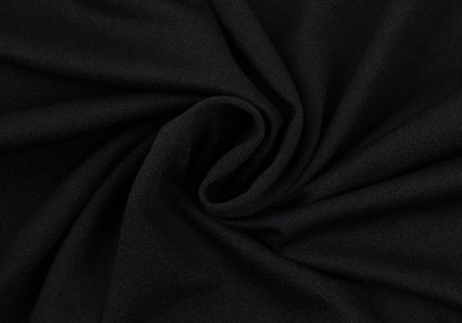 Yohji Yamamoto FEMME Nylon Long Sleeve Top Black Size 3