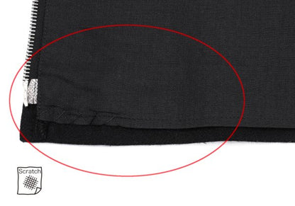 Y's Wool Blend Zip Maxi Skirt Black Size 3