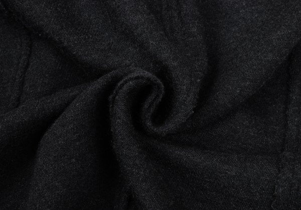 Y's Wool Cut-Off Knit Jacket Charcoal Size 3