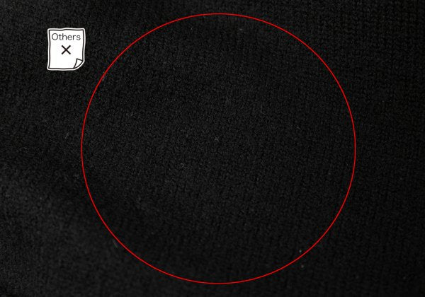 Y's Wool Knit Long Jacket Black Size M