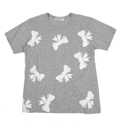 COMME des GARCONS robe de chambre Front T-Shirt Gray Size M