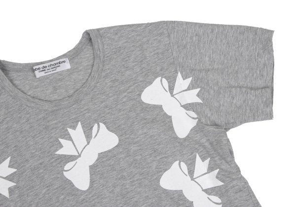 COMME des GARCONS robe de chambre Front T-Shirt Gray Size M