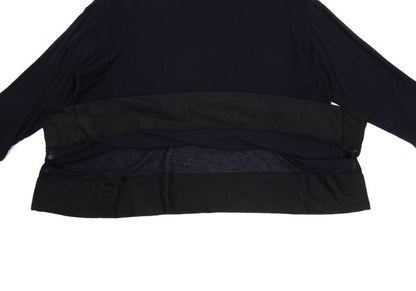 Y's for living Mixed Media 3/4 Sleeve Knit Blue Size M