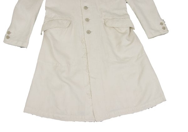 Yohji Yamamoto POUR HOMME Cotton Linen Jacket Ivory Size 2