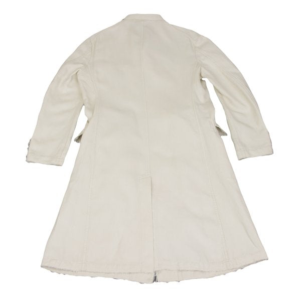 Yohji Yamamoto POUR HOMME Cotton Linen Jacket Ivory Size 2