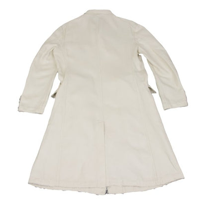 Yohji Yamamoto POUR HOMME Cotton Linen Jacket Ivory Size 2