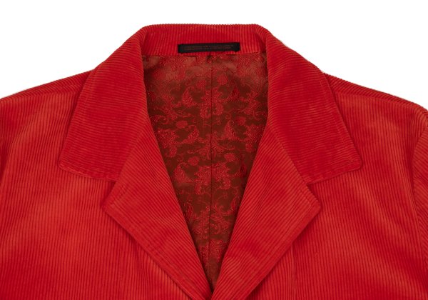 Yohji Yamamoto POUR HOMME 02AW Red Reversible Jacket Size 3