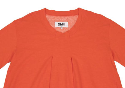 Maison Martin Margiela Rayon Front T-Shirt Orange Size L