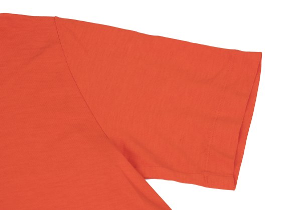 Maison Martin Margiela Rayon Front T-Shirt Orange Size L