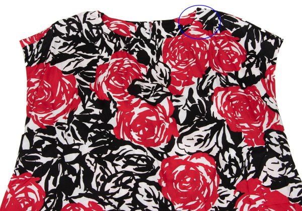 Y's for living Rose Print Sleeveless Blouse Multi Size 2