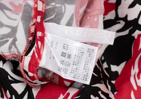 Y's for living Rose Print Sleeveless Blouse Multi Size 2