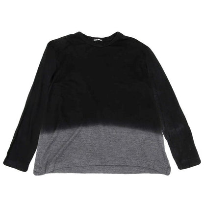 ISSEY MIYAKE MEN Wool Gradation Sweater Black/Gray Size 4