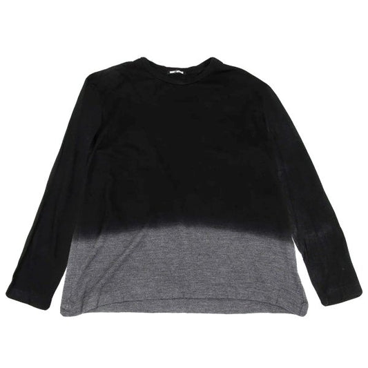 ISSEY MIYAKE MEN Wool Gradation Sweater Black/Gray Size 4